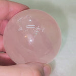 Load and play video in Gallery viewer, Rose Quartz*** (Star) Sphere
