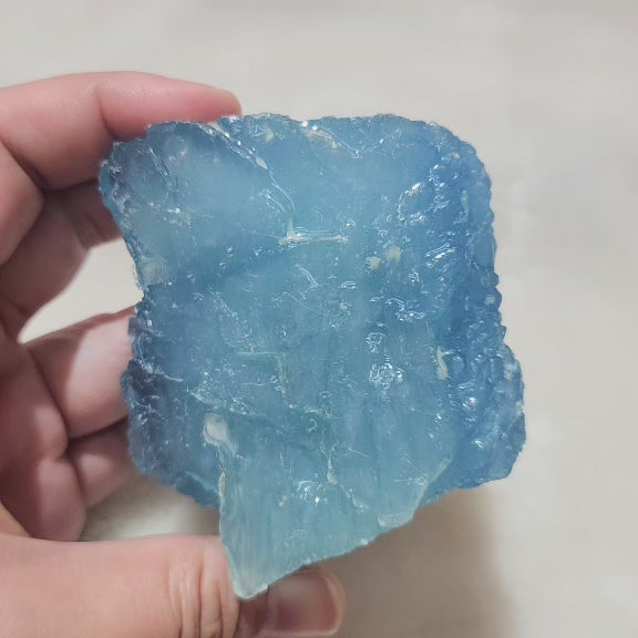 Aquamarine*** (Premium) Raw - Palm Size