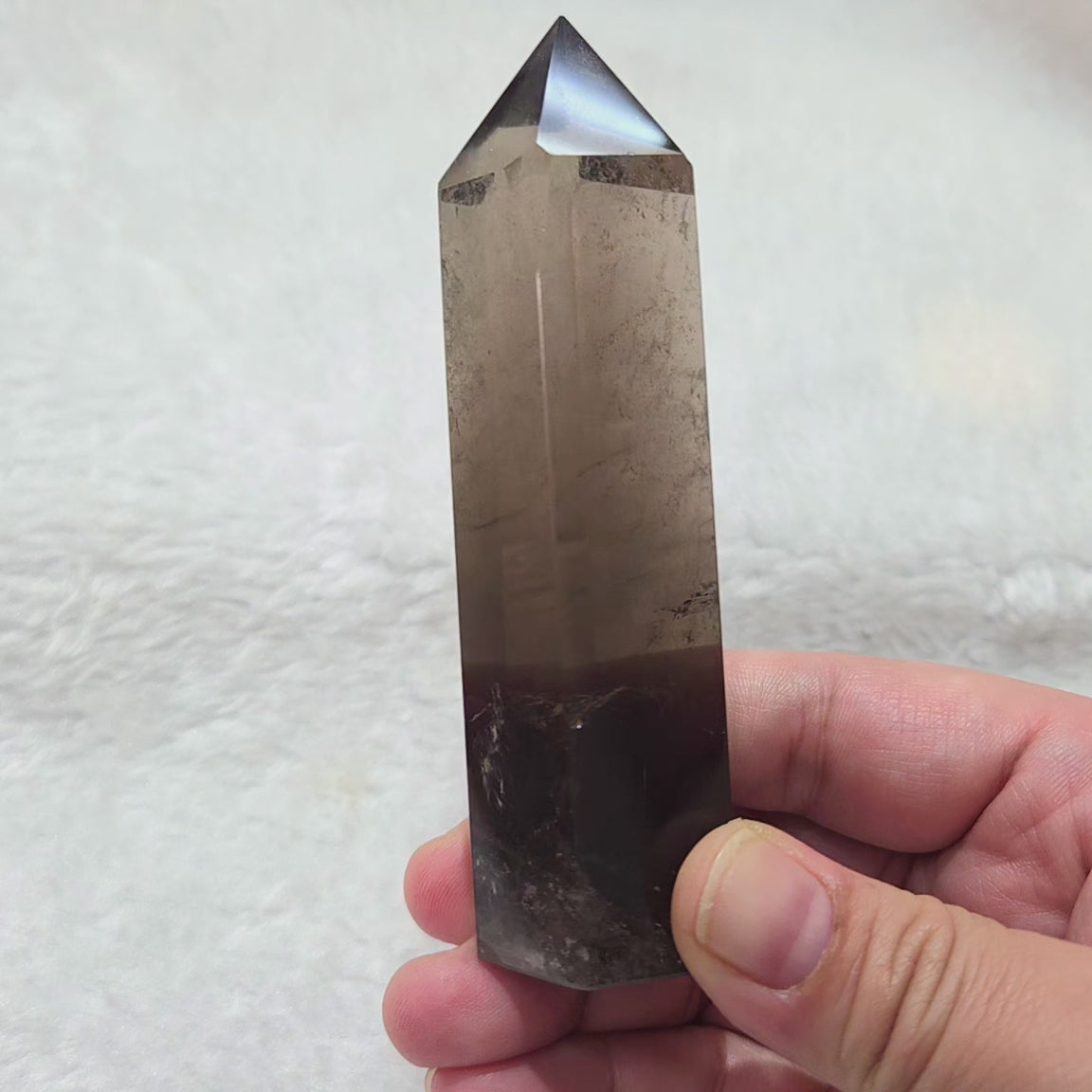 Smokey Quartz Point - 10.3cm