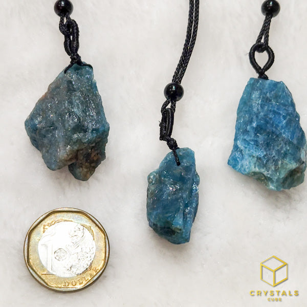 Apatite Raw Pendant