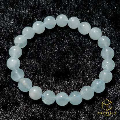 Aquamarine Bracelet - 8mm