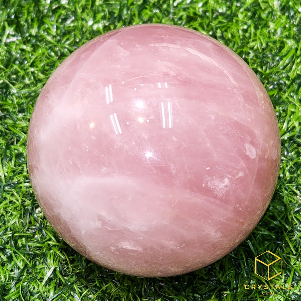 Rose Quartz* Sphere - 8cm