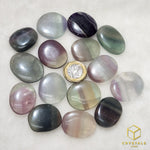 Load image into Gallery viewer, Fluorite Worry Stone Tumble
