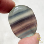 Load image into Gallery viewer, Fluorite Worry Stone Tumble
