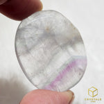 Load image into Gallery viewer, Fluorite Worry Stone Tumble
