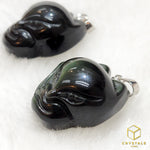 Load image into Gallery viewer, Rainbow Obsidian*** Fox Pendant
