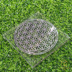 Load image into Gallery viewer, Flower of life - Metal Energy Grid Board
