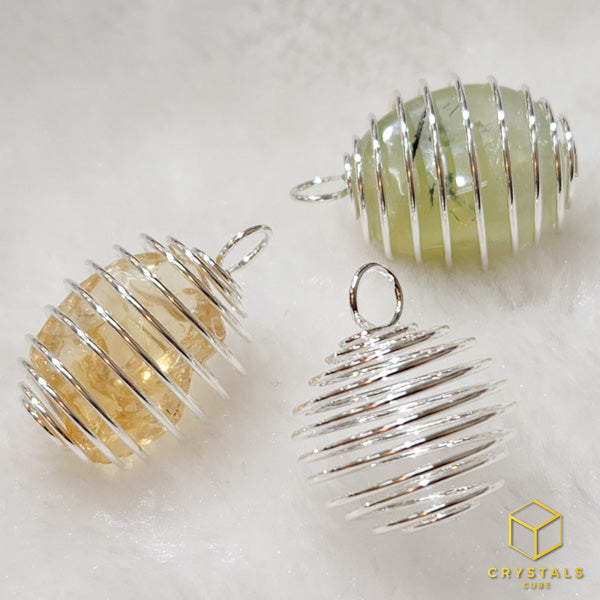 Crystal Coil Pendant