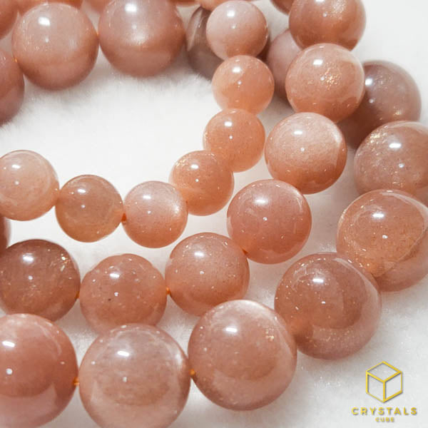 Sunstone/ Peach Moonstone*** Bracelet