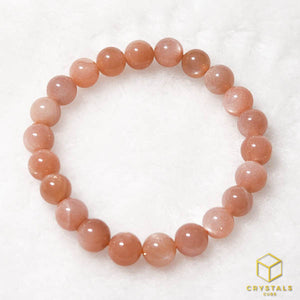 Sunstone/ Peach Moonstone*** Bracelet