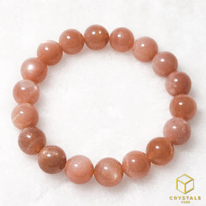 Sunstone/ Peach Moonstone*** Bracelet