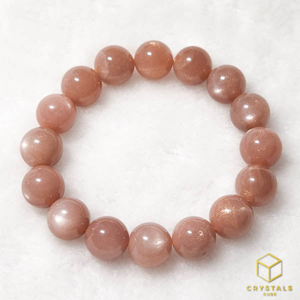 Sunstone/ Peach Moonstone*** Bracelet