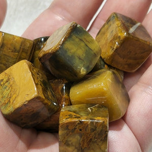 Pietersite Cube Tumble