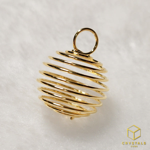 Crystal Coil Pendant