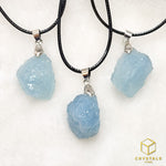 Load image into Gallery viewer, Aquamarine*** (Premium) Raw Pendant
