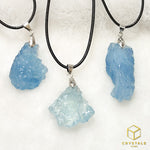 Load image into Gallery viewer, Aquamarine*** (Premium) Raw Pendant
