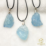 Load image into Gallery viewer, Aquamarine*** (Premium) Raw Pendant
