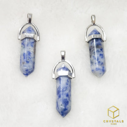 Sodalite Double Point Pendant