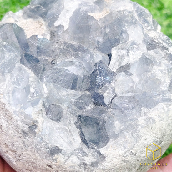 Celestite Cluster Sphere