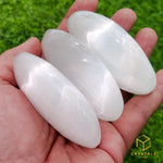 Load image into Gallery viewer, Selenite Palm Stone
