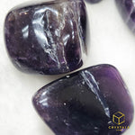 Load image into Gallery viewer, Chevron Amethyst Tumble
