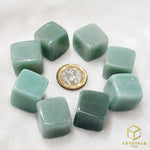 Load image into Gallery viewer, Green Aventurine Cube Tumble
