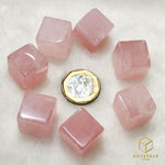 Load image into Gallery viewer, Rose Quartz* Cube Tumble
