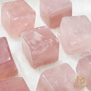 Rose Quartz* Cube Tumble