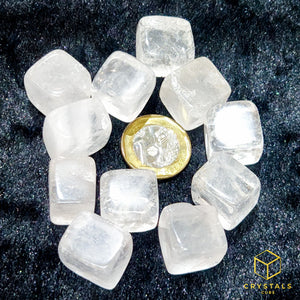 Clear Quartz Cube Tumble