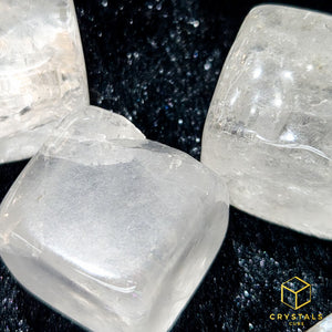 Clear Quartz Cube Tumble