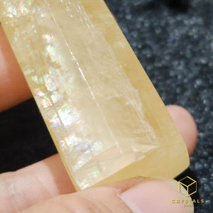 Golden Calcite Point