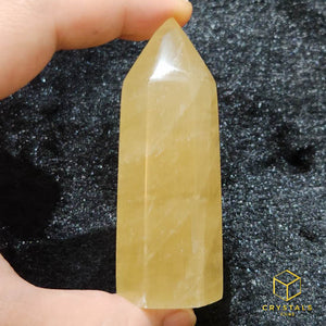 Golden Calcite Point