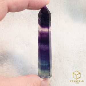 Rainbow Fluorite Point