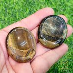 Load image into Gallery viewer, Tiger&#39;s Eye Worry Stone
