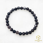 Load image into Gallery viewer, Silver Sheen Obsidian Bracelet
