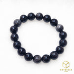 Load image into Gallery viewer, Silver Sheen Obsidian Bracelet
