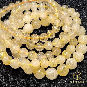 Golden Rutilated Quartz Bracelet