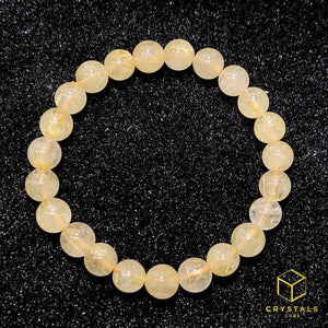 Golden Rutilated Quartz Bracelet