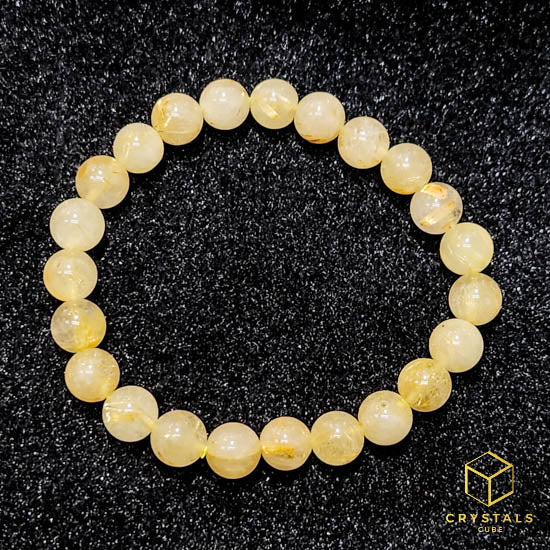 Golden Rutilated Quartz Bracelet