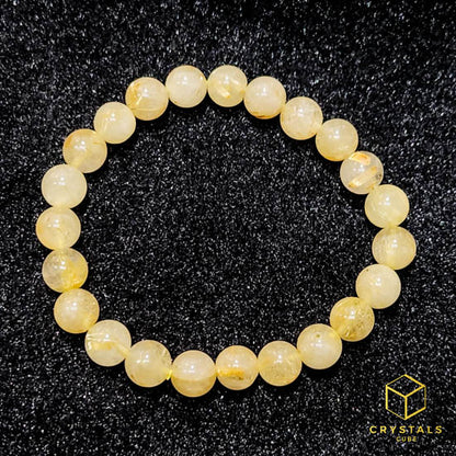 Golden Rutilated Quartz Bracelet