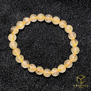 Golden Rutilated Quartz Bracelet