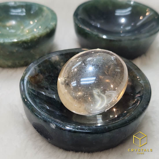 Moss Agate Mini Bowl