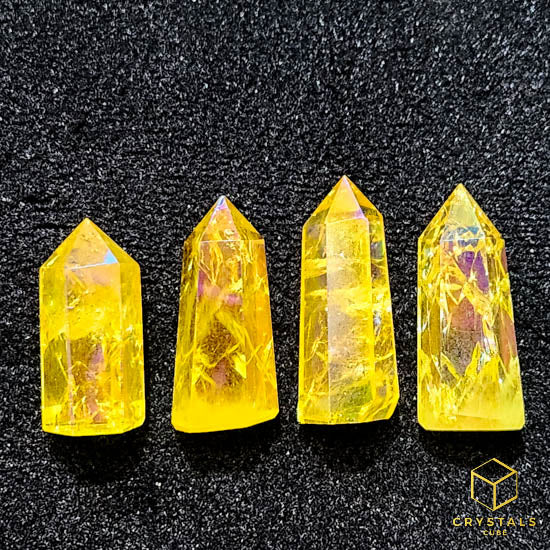 Sunshine Aura Quartz Point