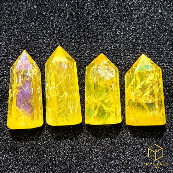 Sunshine Aura Quartz Point