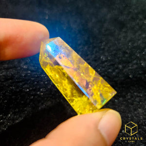 Sunshine Aura Quartz Point