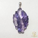 Load image into Gallery viewer, Fluorite Fox Pendant
