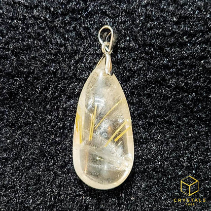 Golden Rutilated Quartz Pendant