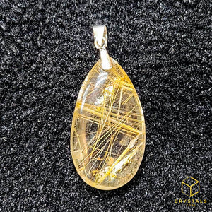 Golden Rutilated Quartz Pendant