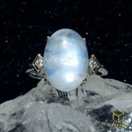 Load image into Gallery viewer, Rainbow Moonstone*** Ring - Adjustable
