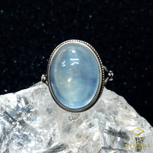 Aquamarine Ring - Adjustable